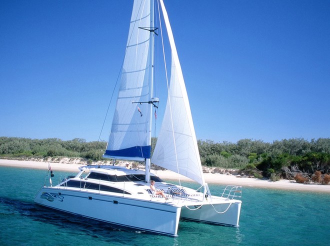 Perry 43 is just one of the catamarans with the ’wow factor’. © Sail-World.com /AUS http://www.sail-world.com
